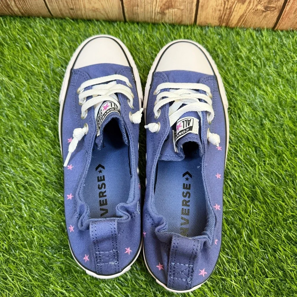 Converse Chuck Taylor Shoreline Slip Womens size 7.5 Indigo Storm Star Sneakers